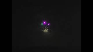обработка подсолнечника с дронов ночью