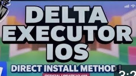 🎮 Direct Install Delta Executor Mobile NEW Update (v2.688) Roblox on iOS | Best Executor iPhone/iPad