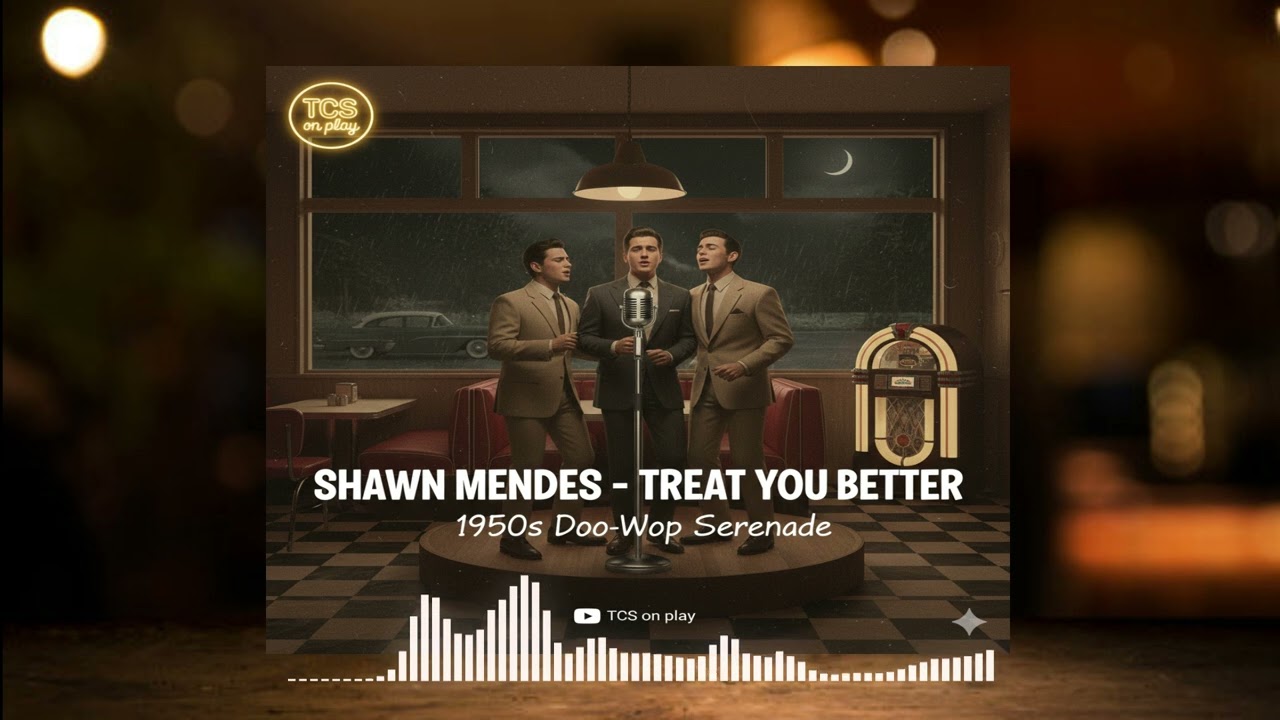 Shawn Mendes - Treat You Better 1950s car ride vibe