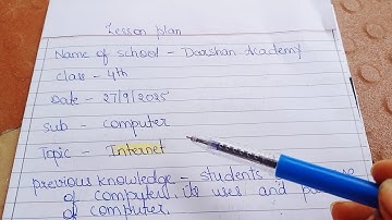 lesson plan format/ computer lesson plan/ internet/ lesson plan sample / how to make lesson plan