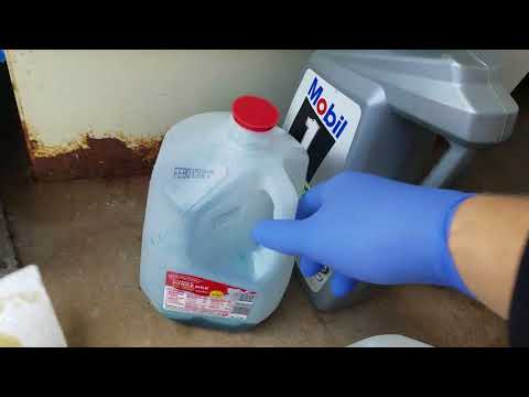 2012 Honda Accord coolant flush