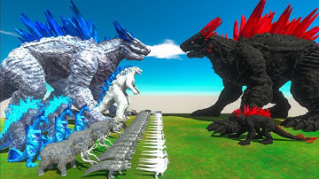 Ice Monsters Revolt Battle With SHIMO | Who can defeat Red Evil SHIMO?