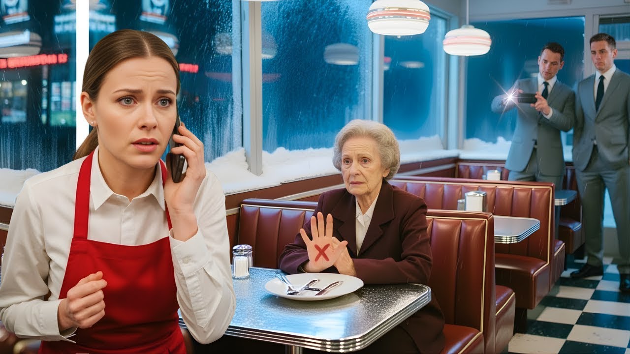 Ältere Frau signalisiert der Kellnerin – sie ruft 911. Am nächsten Tag taucht ein CEO auf.