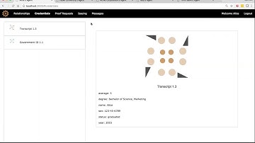 Hyperledger Indy Demo Screencast