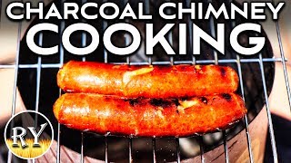 How To Cook On A Charcoal Chimney