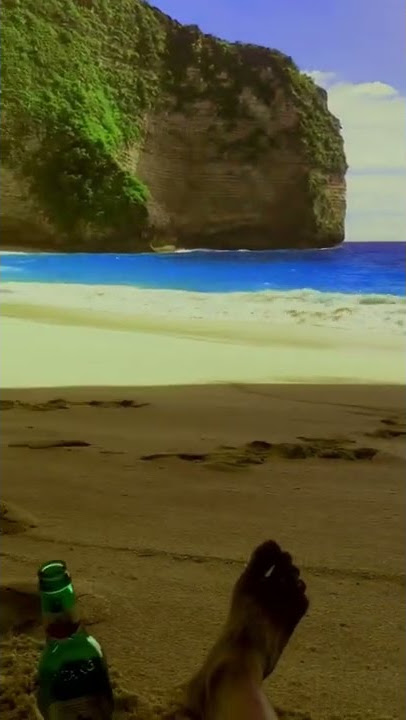Minum beer di pinggir pantai#shorts