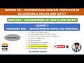 NEBOSH GIC1 | Lecture 13 | 3.7 Permit to Work Systems | Simply Explained