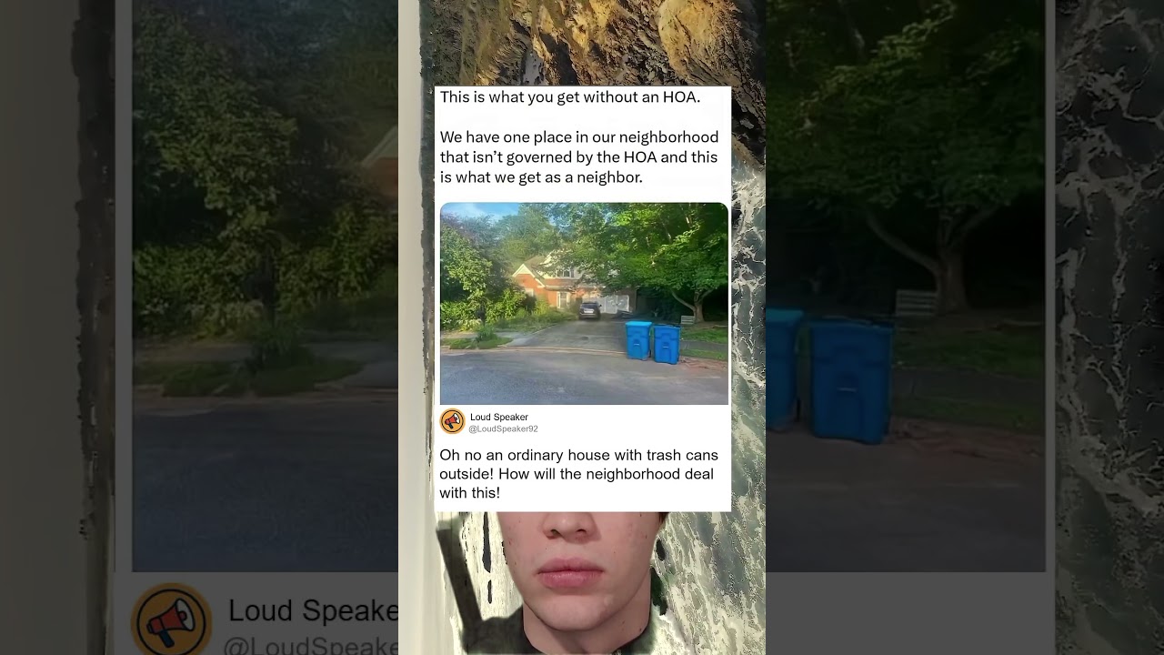 This Is Why Neighborhood Control Is Needed Trash Can Panic