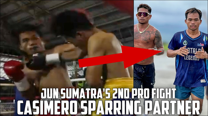JUN “BABY ARMALITE” PERTARUNGAN PROFESIONAL KE-2 SUMATRA! (KO ROUND PERTAMA) | SUMATRA VS AURELLANA