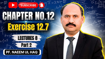 11th | Exercise#12.7 | Part-2 | Application of trigonometry | Ch#12 | Lecture#8 | Prof Naeem-ul-Haq