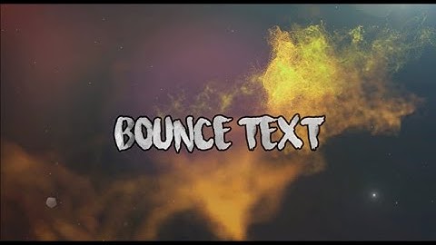 HOW TO MAKE BOUNCING TEXT EFFECT USING WONDERSHARE FILMORA X/ HOW TO EDIT IN FILMORA X