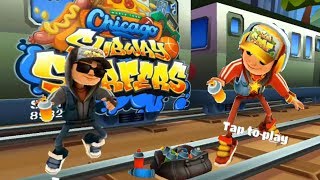 Subway Surfers Gameplay HD Chicago - لعبة سابوي screenshot 2