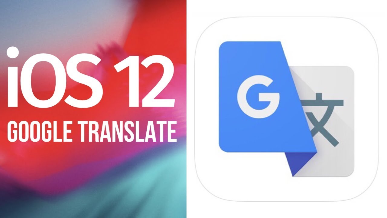 google translate app iphone