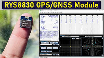 World Smallest GPS/GNSS Module Reyax RYS8830 || Tiny & Super Ultra Low Power GPS/GNSS Receiver