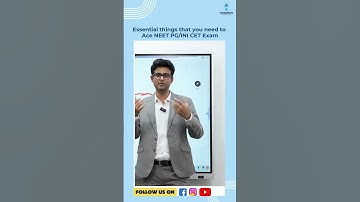 Essential things that you need to Ace NEET PG/INI CET Exam | Dr. GRG | Dr. Praveen Tripathi