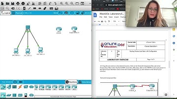 LABORATORY EXERCISE  004 / Routing Protocol and Basic LAN Configuration