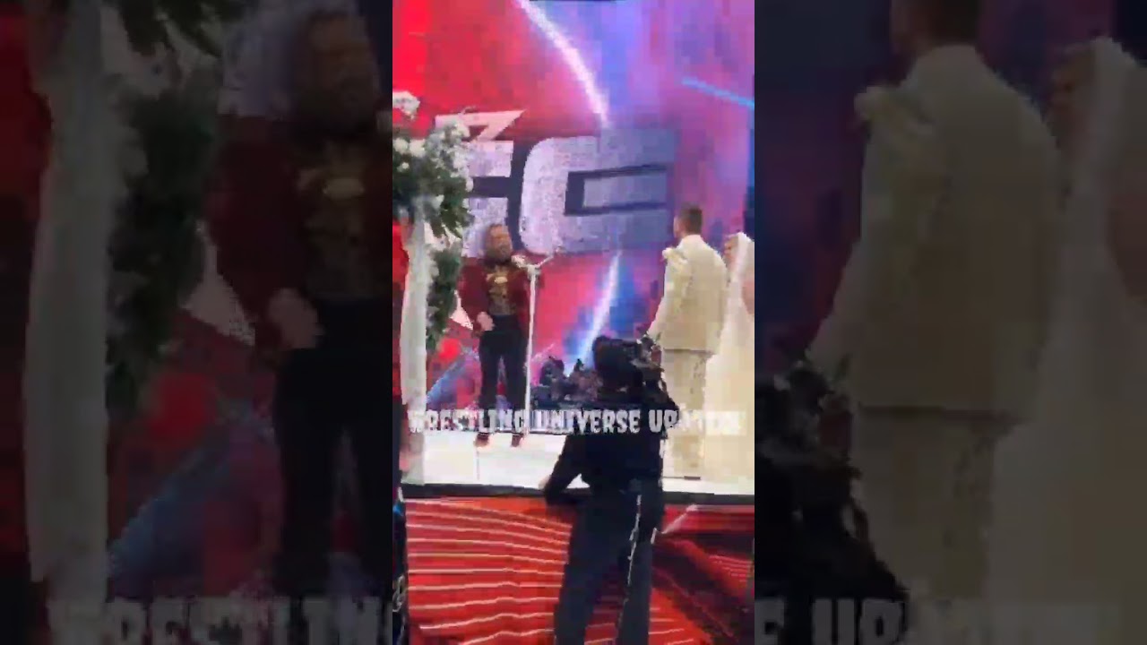 Edge Destroy Miz & Maryse Wedding Ceremony WWE Monday Night Raw  12/27/21