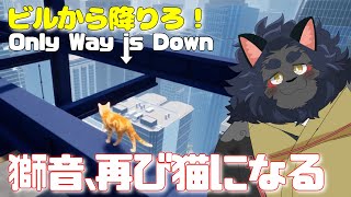 【Only Way is Down】 のぼる？最近のトレンドは降りるだ！！【ケモノVtuber】