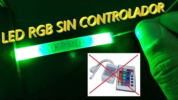 Tira de luces led rgb de 5 metros + control / q97-10