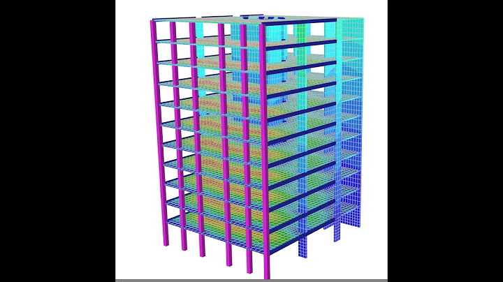 SPACE GASS Tutorial: Auto Seismic / Wind Load  Analysis of an RC Office Building