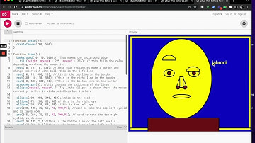 p5 js portraits with sound