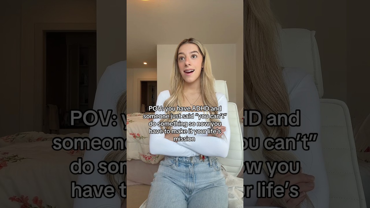 Spite is a great motivator for the ADHD brain!! 