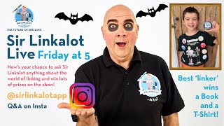 Sir Linkalot Live ➸  Friday at 5 on Instagram (October 30th trailer)