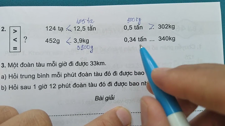 Giải vở bài tập toán lớp 5 trang 56 năm 2024