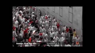 Pamplona Spain Bull Run 2011