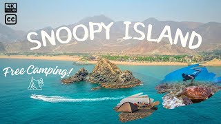 Looking for FREE CAMPING DESTINATION IN UAE?  Visit Snoopy Island, Fujairah (English Subtitle)