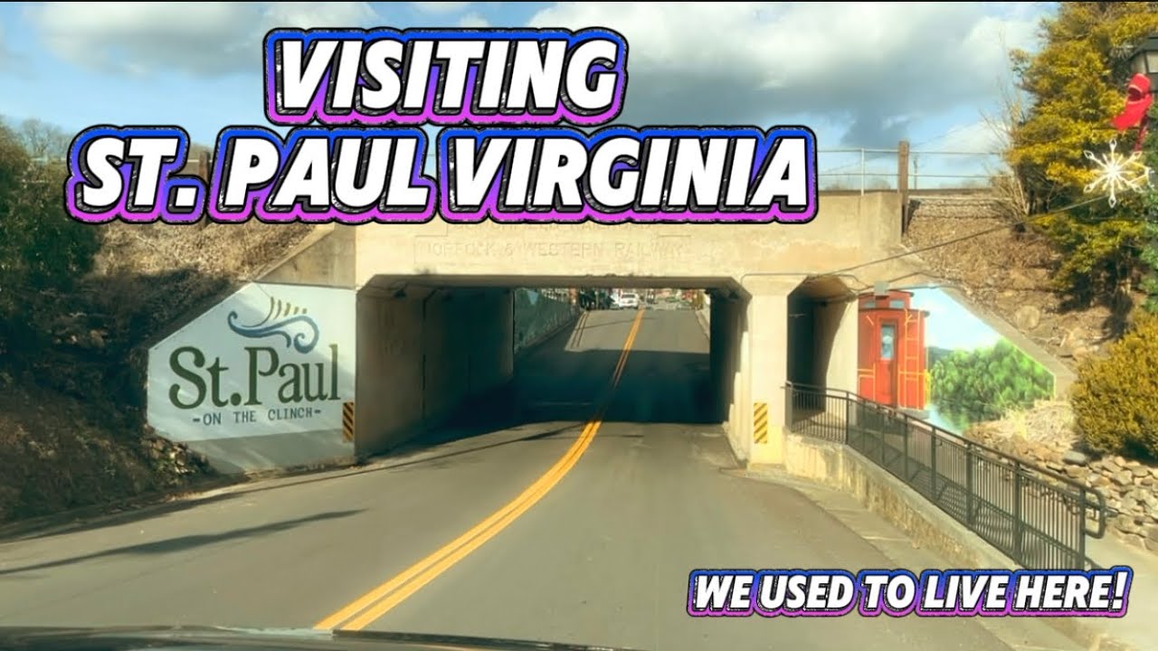 ПОСЕЩЕНИЕ СЕНТ-ПОЛА, ВИРДЖИНИЯ | ПРЕКРАСНЫЙ ГОРНЫЙ ГОРОД!