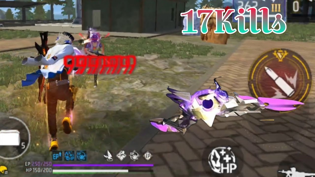 FREE FIRE របៀបបិទកាតាបកុំឲ្យឃើញ 17 Kills - YouTube