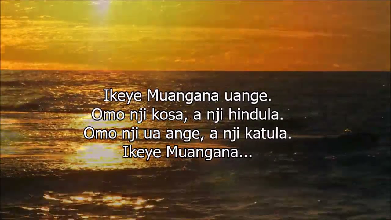 Luchazi Gospel - Muangana uange (Lyrics)