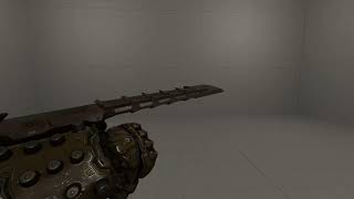 My First SFM Animation | Doom Eternal DoomBlade Inspect (ongoing project)