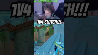 Demon1 INSANE 1v4 CLUTCH with NEW agent VETO!! #demon1 #valorant