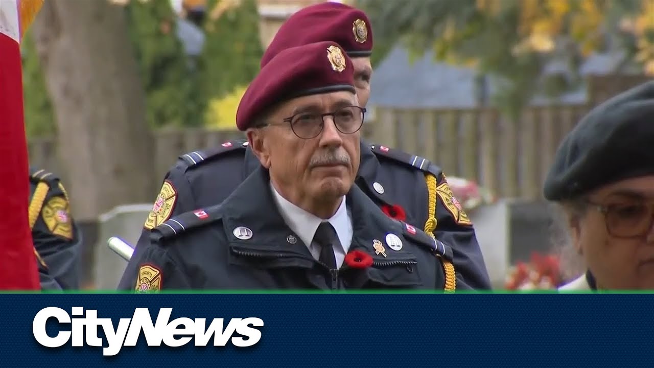 Remembrance Day in Toronto begins with Sunrise Ceremony at Prospect Cemetery
