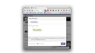 How to Add a Smile on a Facebook Message : Social Media Help screenshot 5