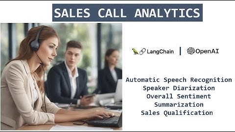 Sales Call Analytics Using Large Language Models
