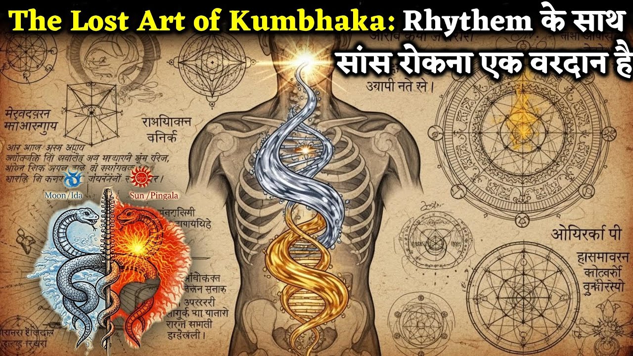 The Lost Art of Kumbhaka (Activate Your Brain Power): सिर्फ 1 मिनट सांस रोक लो