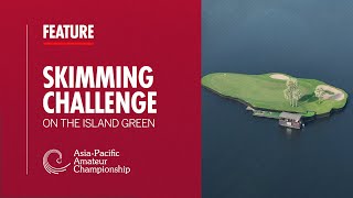 Skimming Challenge on Floating Island Green  | #AAC2022