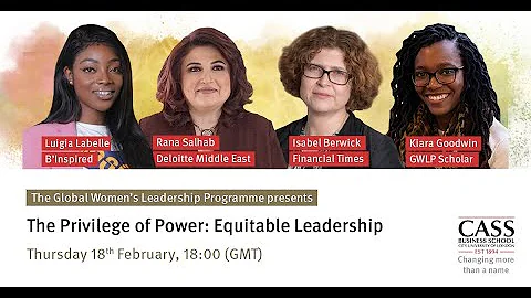 The Privilege of Power: How women in business can ...