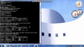 tutorial membuat tabel di MySQL client mariadb