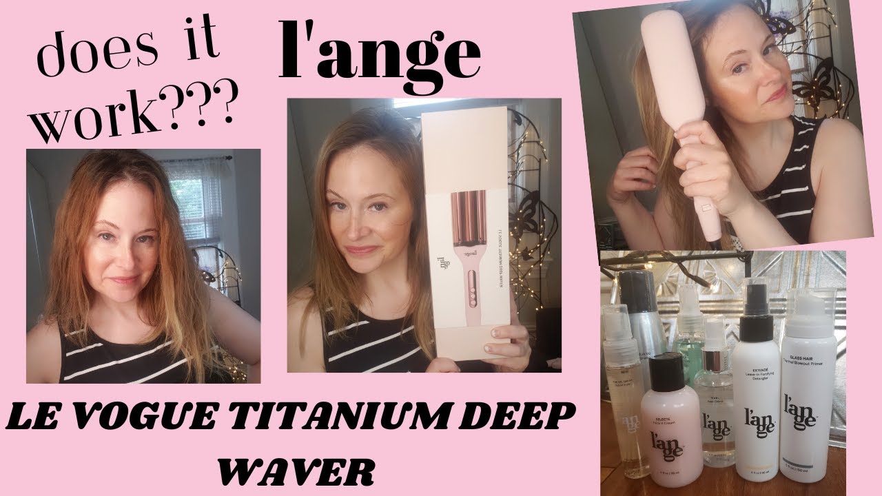 Does It Work??? l'ange Le Vogue Titanium Deep Waver🌊 YouTube