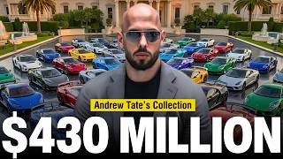 Inside Andrew Tate's MOST EXPENSIVE Supercar Collection In The World!