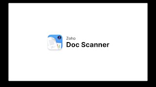 Zoho Doc Scanner - An overview screenshot 1