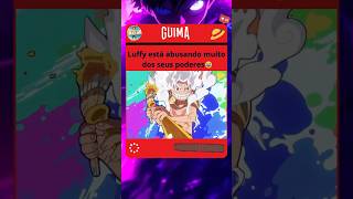 Luffy tá muito abusado 😅 #onepiece #luffy #edit #gear5