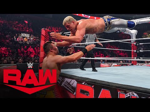 Cody Rhodes vs. The Miz: Raw, April 11, 2022
