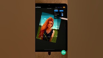 How to CROP and RESIZE in PROCREATE #Shorts - Quick Procreate Tutorial