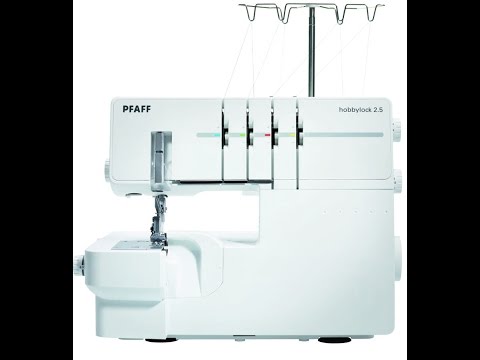 Pfaff Hobbylock 2.5 Orlo arrotolato 3 fili