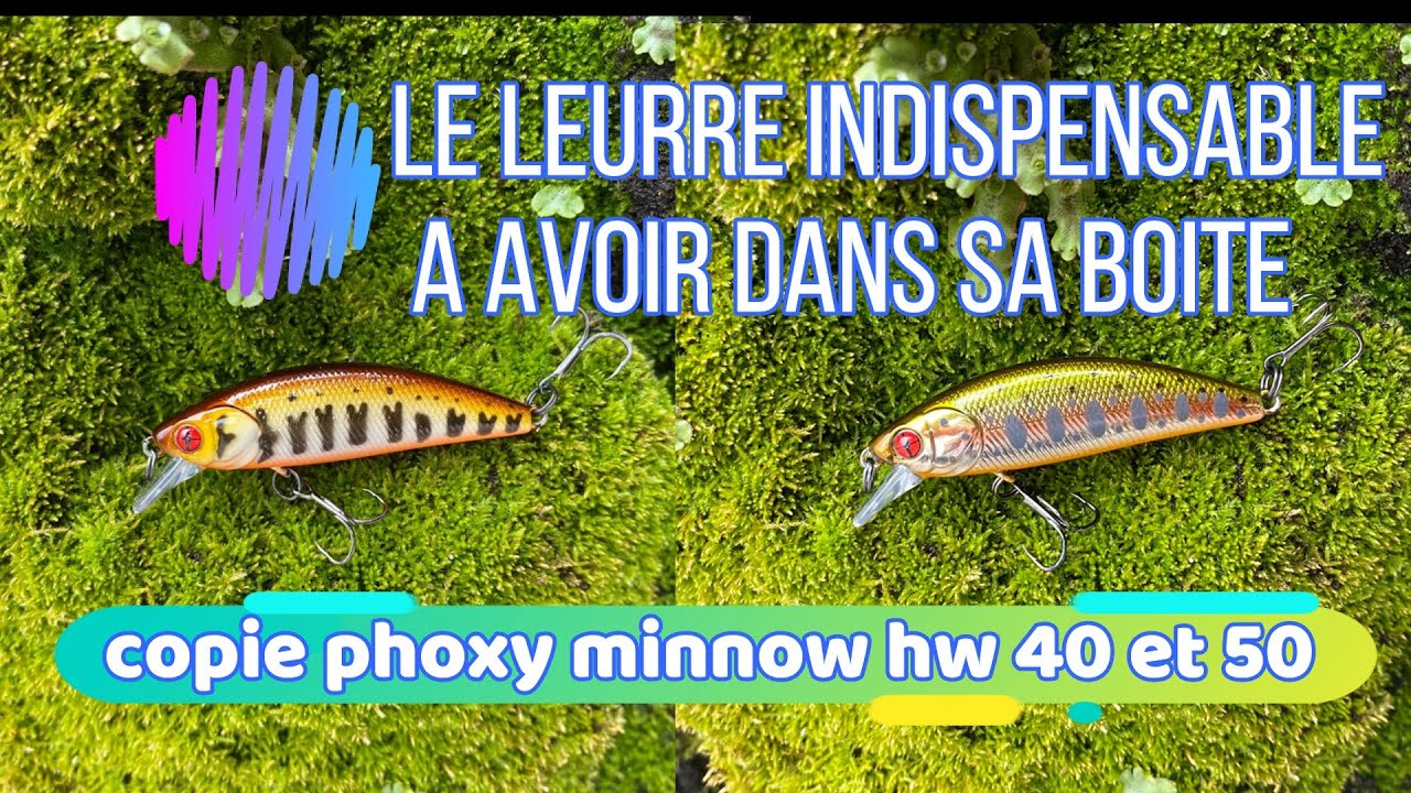 Leurre truite PHOXY MINNOW HW SAKURA - Pêche aux leurres